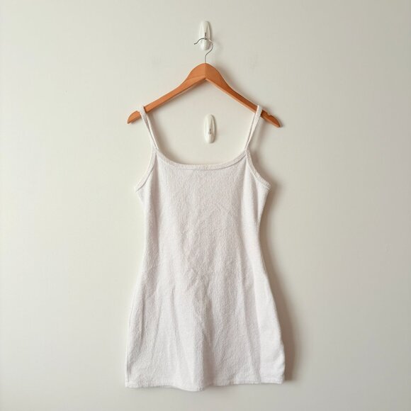 Abercrombie & Fitch Terry Cloth Dress White Size Small - Picture 3 of 7